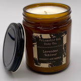Lavender & Vetiver - Coconut Soy Wax - Candle