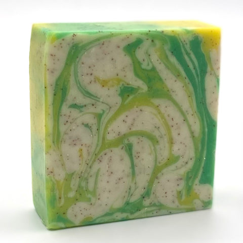 Lemon Lime Scrub - EO Scrub Bar Soap