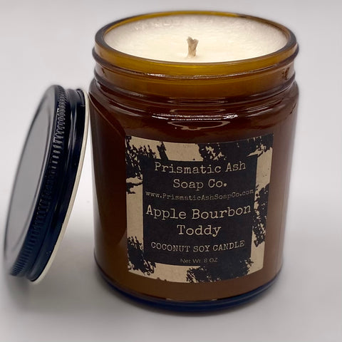 Apple Bourbon Toddy  - Coconut Soy Wax - Candle